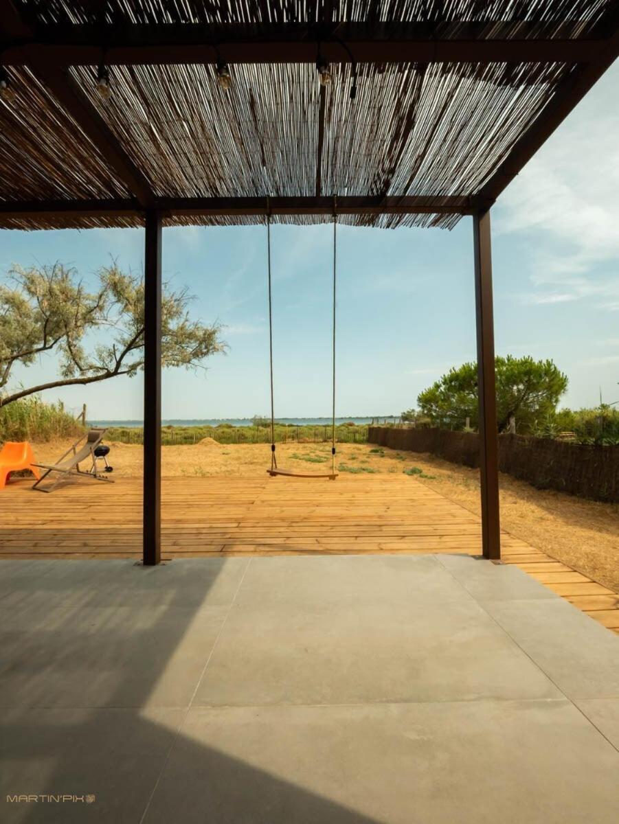 Apartamento Le Mazet De L'Or - Climatisation Et Vue Sur L'Etang Pérols Exterior foto