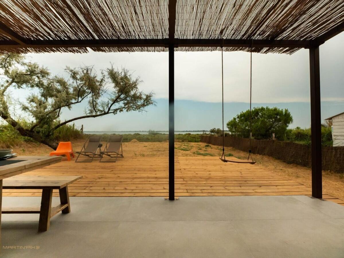 Apartamento Le Mazet De L'Or - Climatisation Et Vue Sur L'Etang Pérols Exterior foto