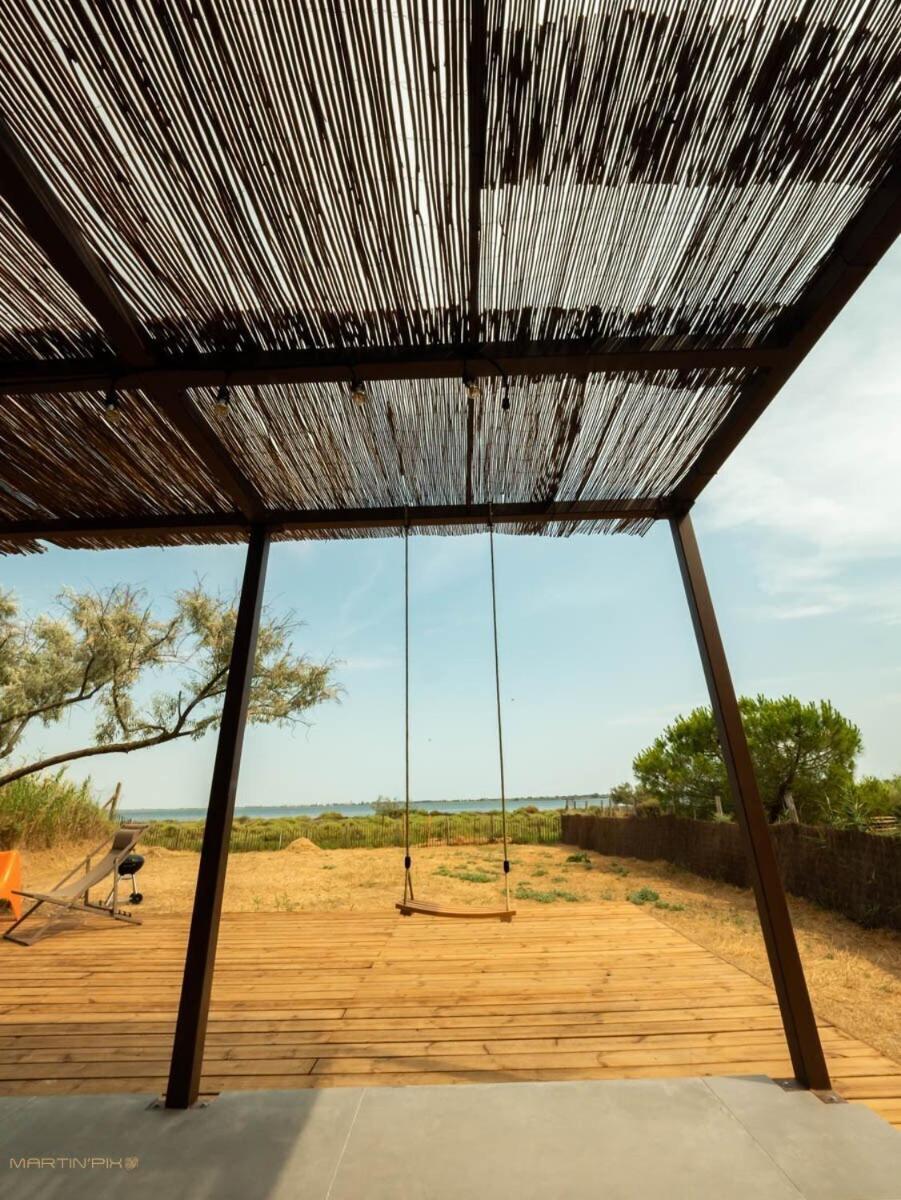 Apartamento Le Mazet De L'Or - Climatisation Et Vue Sur L'Etang Pérols Exterior foto