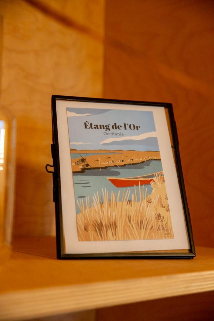 Apartamento Le Mazet De L'Or - Climatisation Et Vue Sur L'Etang Pérols Habitación foto