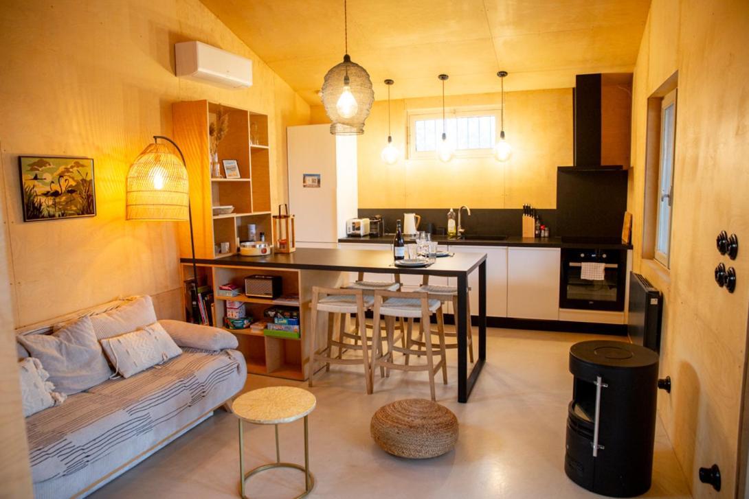 Apartamento Le Mazet De L'Or - Climatisation Et Vue Sur L'Etang Pérols Habitación foto